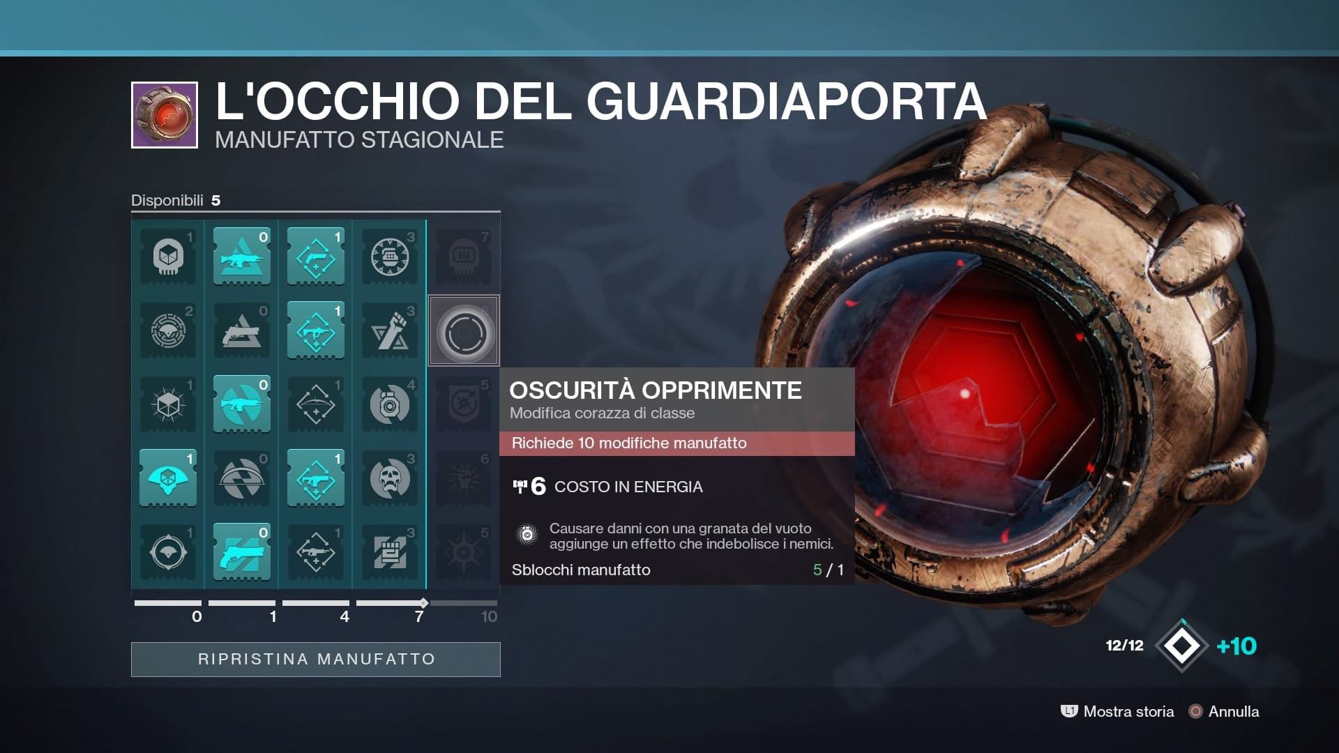Destiny 2: Guida alle migliori Modifiche del Manufatto