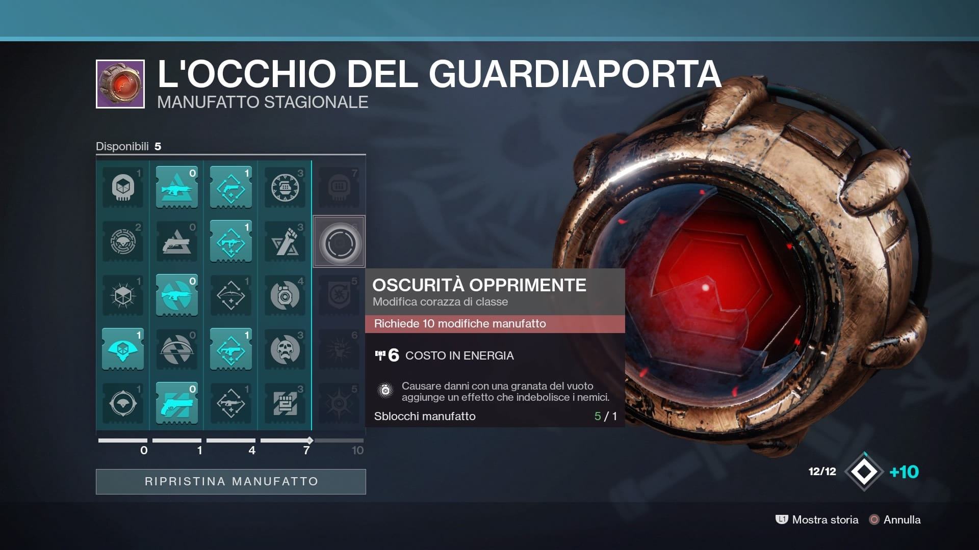 Destiny 2: Guida alle migliori Modifiche del Manufatto 6