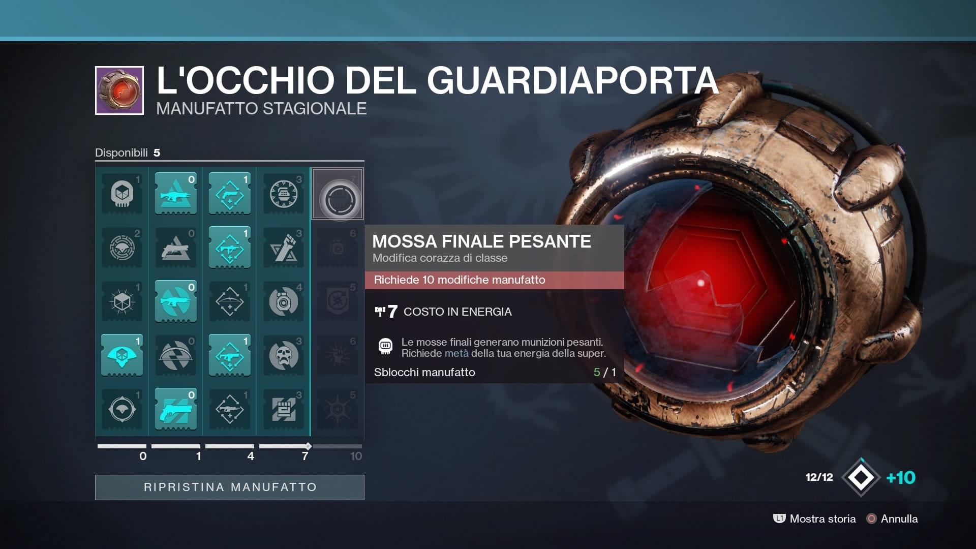 Destiny 2: Guida alle migliori Modifiche del Manufatto 8