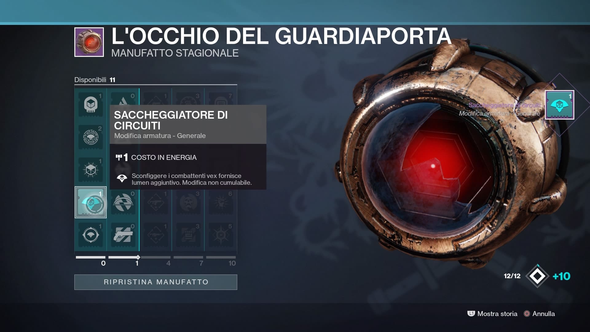 Destiny 2: Guida alle migliori Modifiche del Manufatto