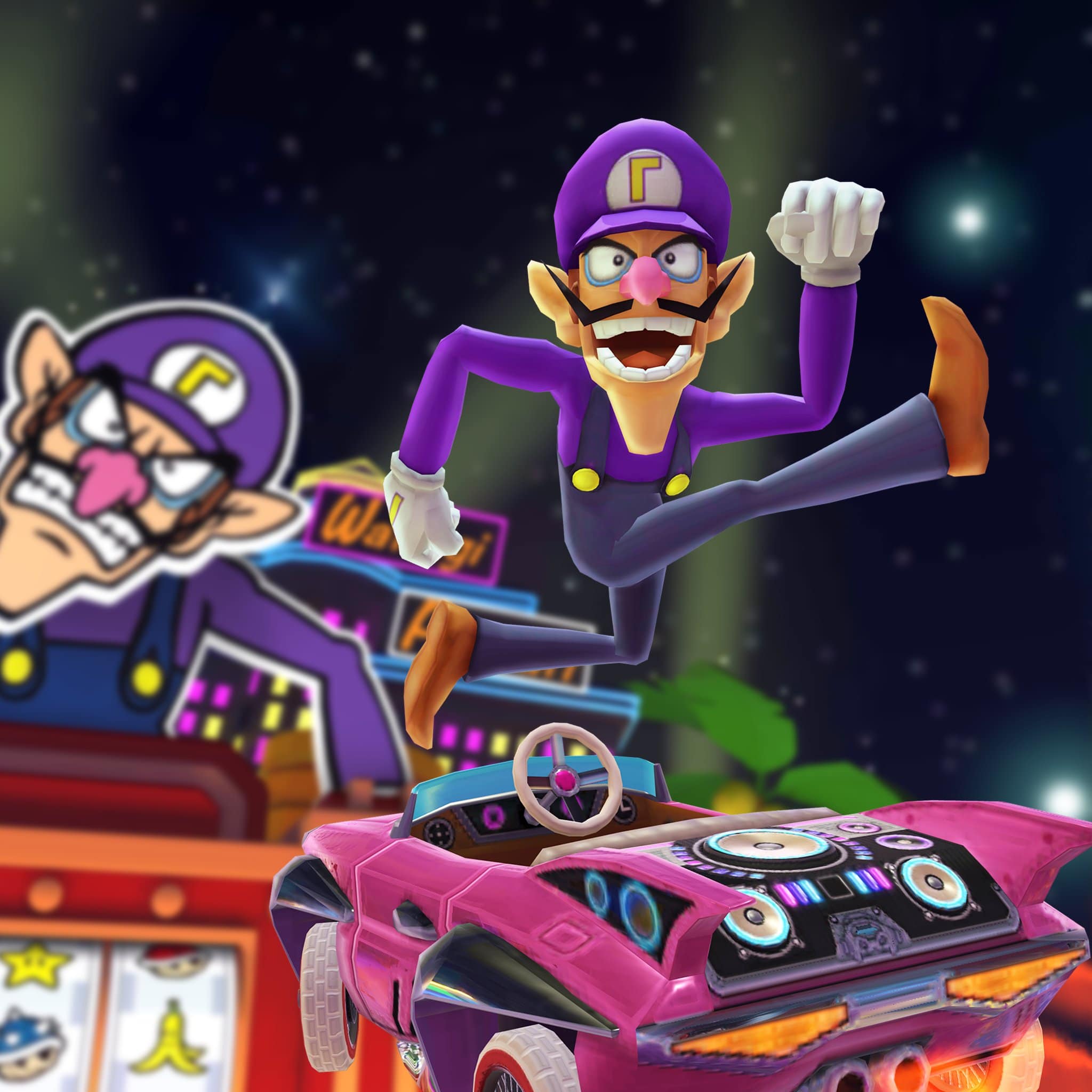 Waluigi time! Il rivale di Luigi si unisce a Mario Kart Tour!