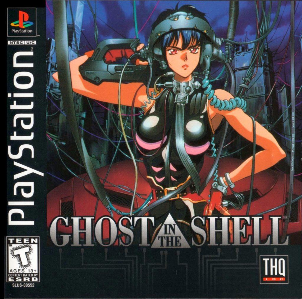 La cover di Ghost in The Shell per PlayStation 