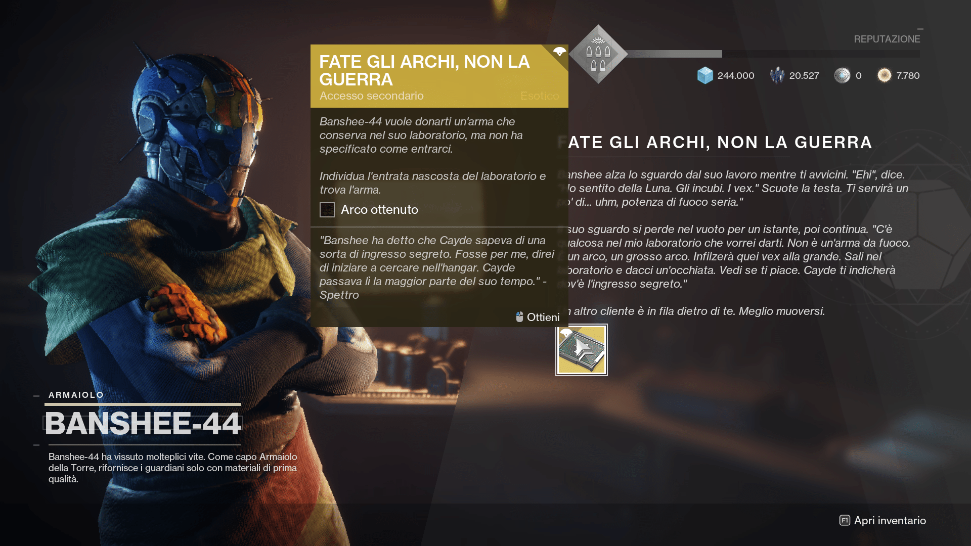 Guida Soffio del Leviatano Destiny 2: come ottenere l'Arco