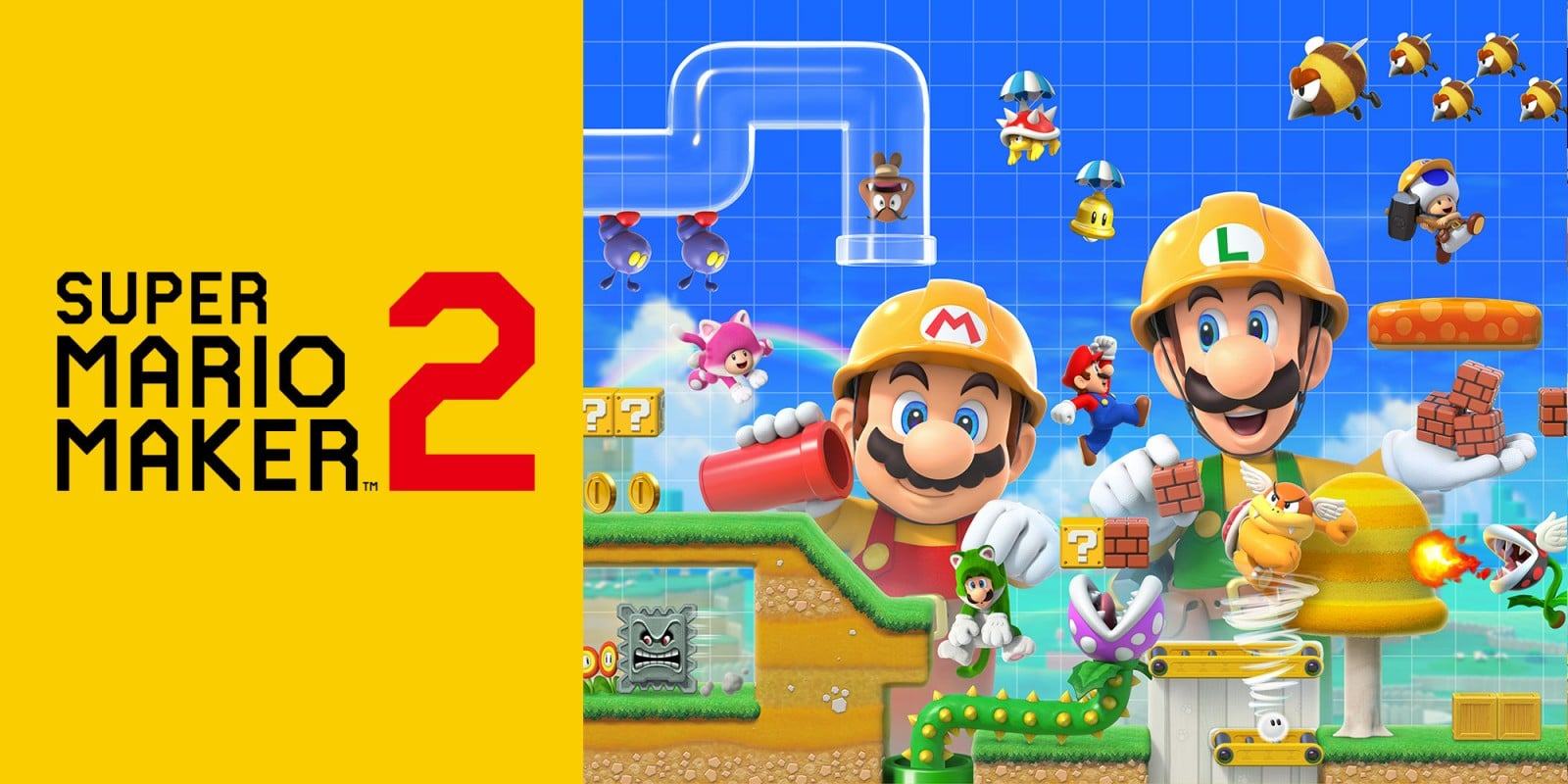 Super Mario Maker 2 aggiunge la possibilità di giocare online in coop con gli amici