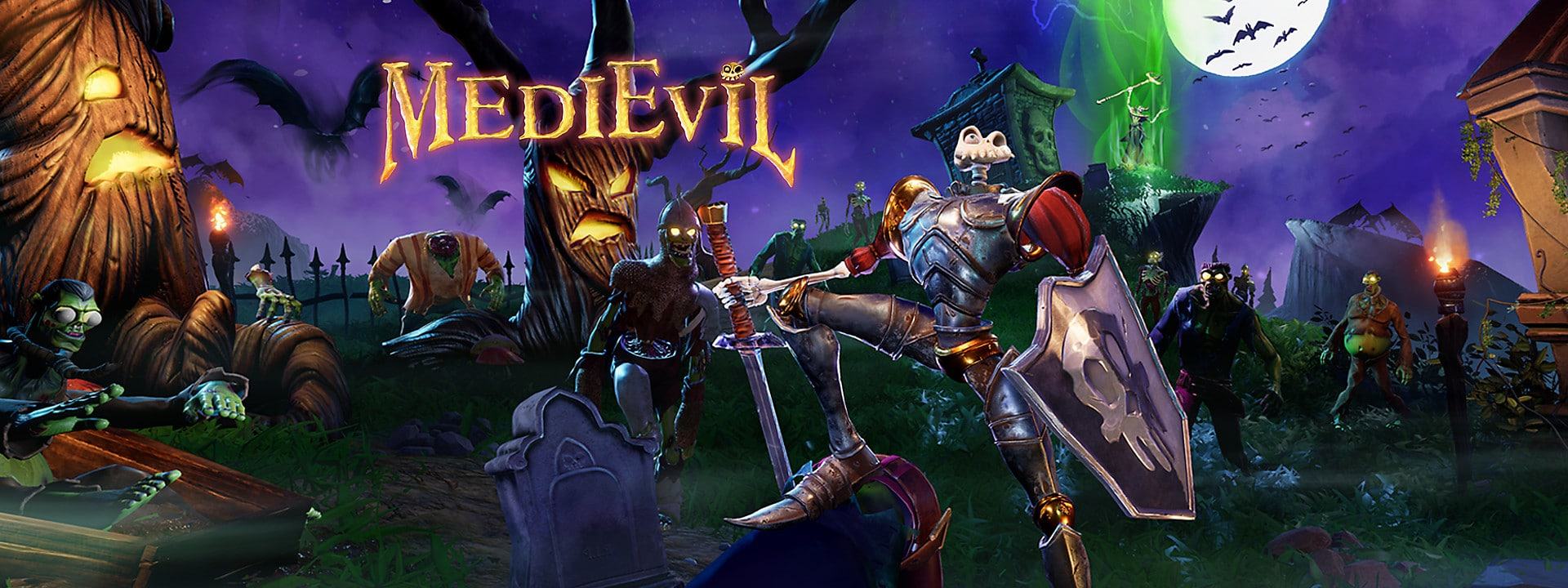 La copertina di Medievil