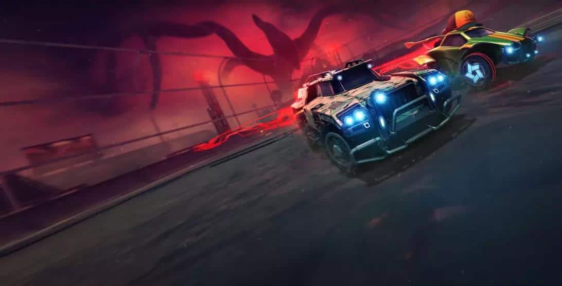 Rocket League incontra Stranger Things per Halloween