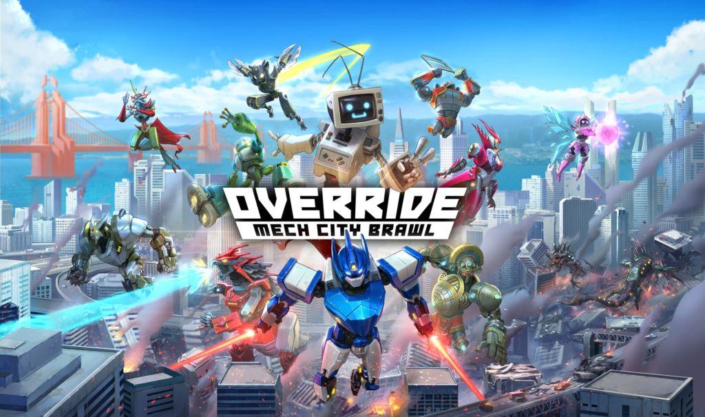 Override: mech city brawl arriva su switch - recensione Override mech city brawl