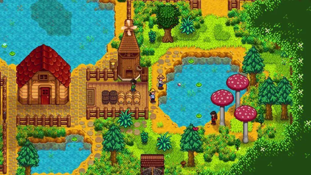 Un'immagine di Stardew Valley, non più gestito da Chucklefish