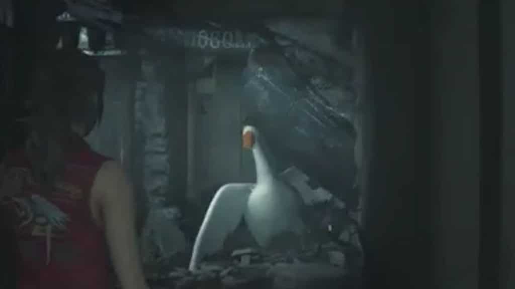 Resident evil 2 remake incontra untitled goose game Resident evil 2 incontra untitled goose