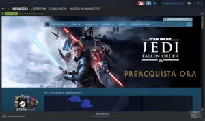 Star Wars Jedi: Fallen Order su Steam