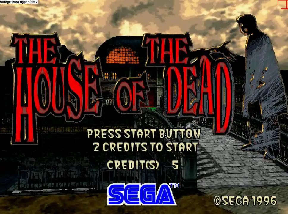 splash screen The House of the Dead