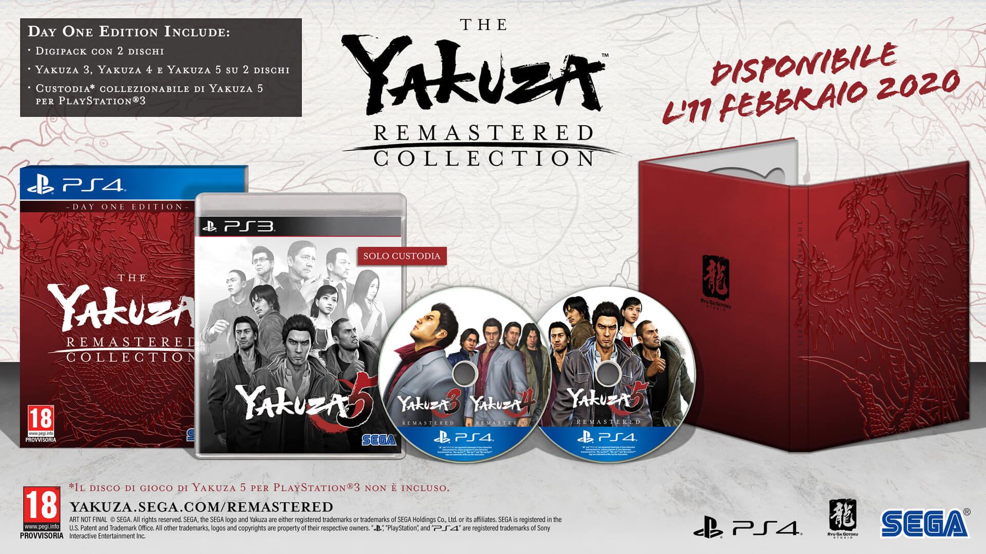 Yakuza Remastered Collection uscita