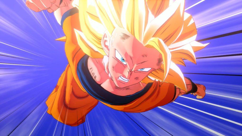 Dragon ball z: kakarot goku super saiyan 3