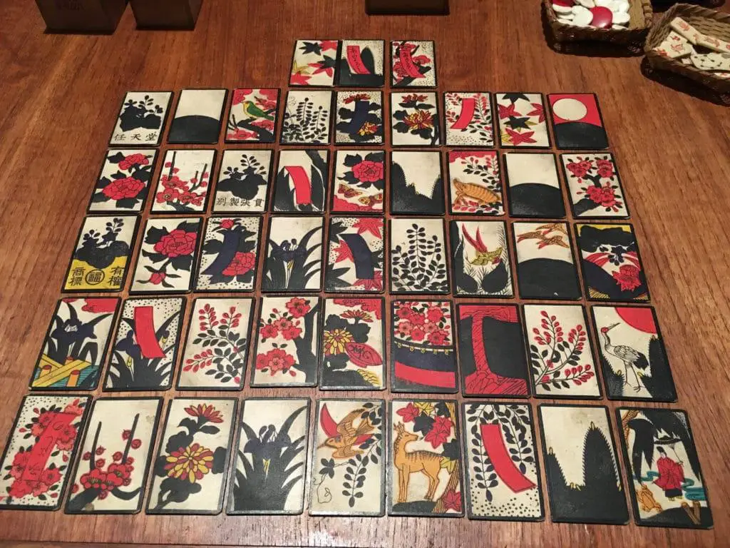 Carte hanafuda antecedenti la seconda guerra mondiale