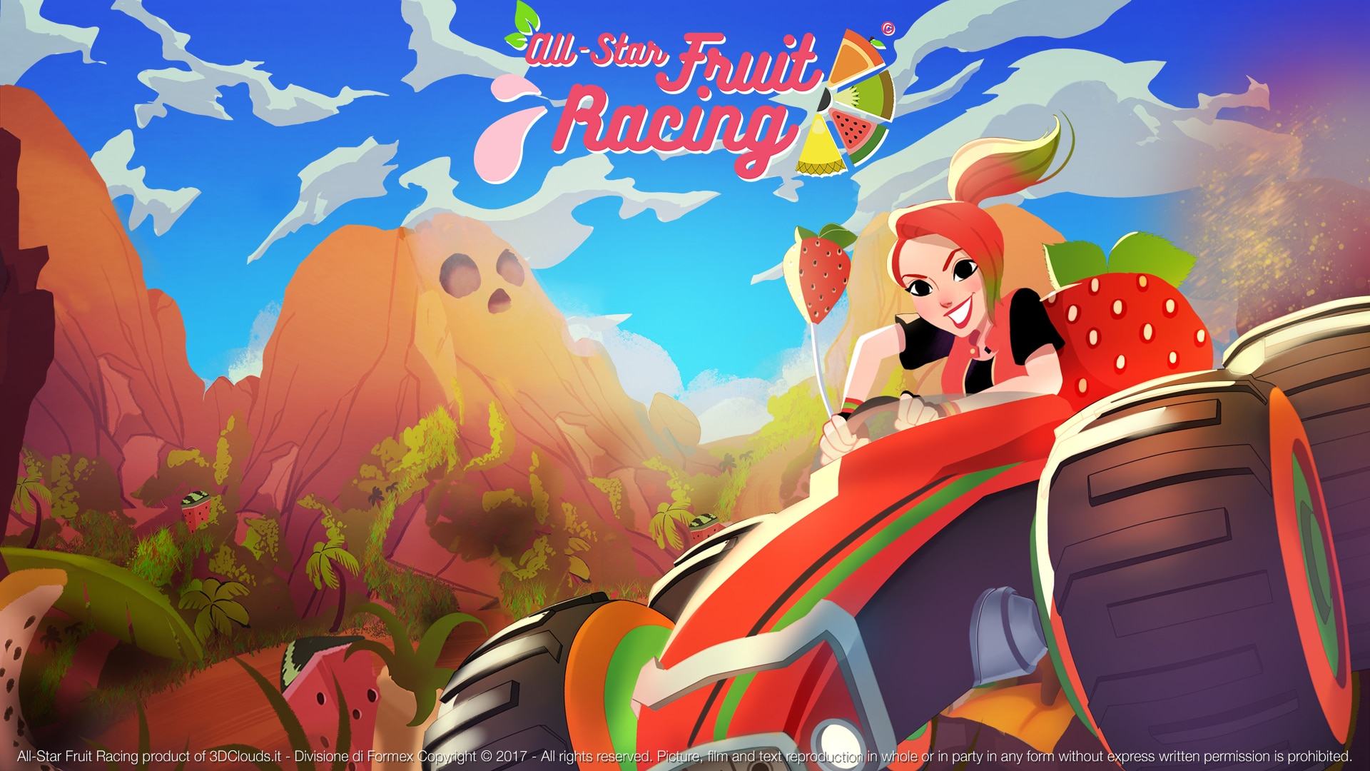 La cover di All-Star Fruit Racing