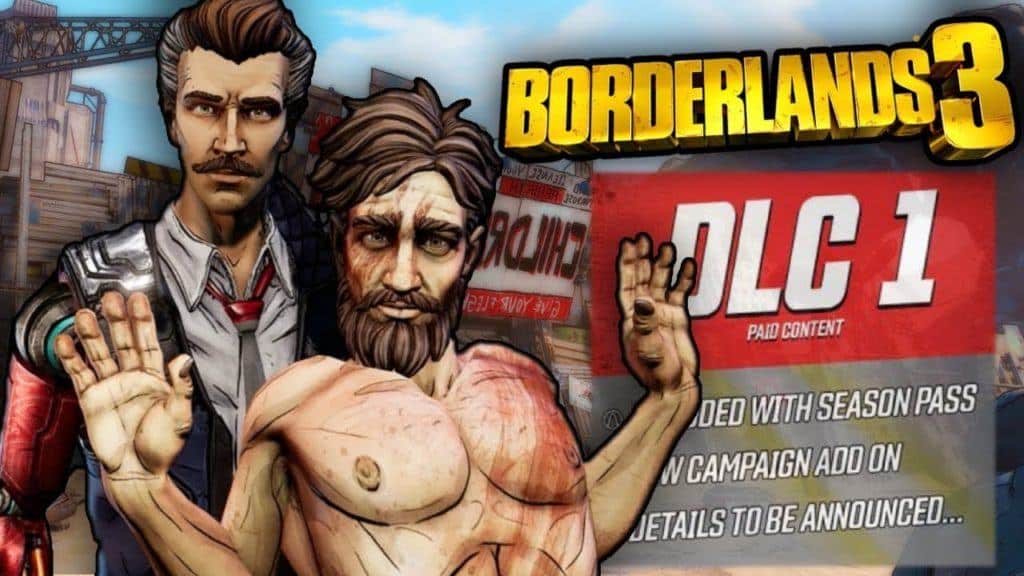 La cover del primo dlc uscito per borderlands 3