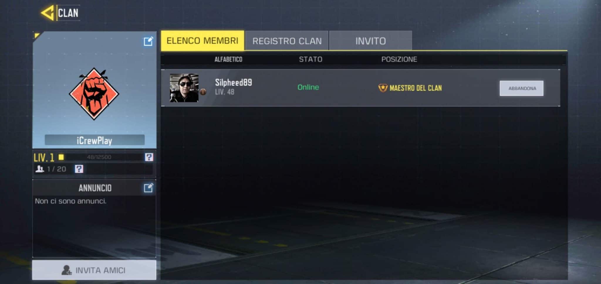 Call of Duty Mobile, entra nel Clan di iCrewPlay