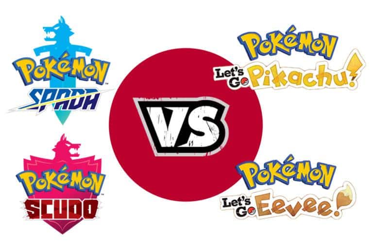 Pokémon spada e scudo battono la serie let's go