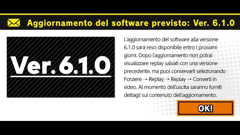 Arriva la versione 6. 1. 0 di super smash bros. Ultimate