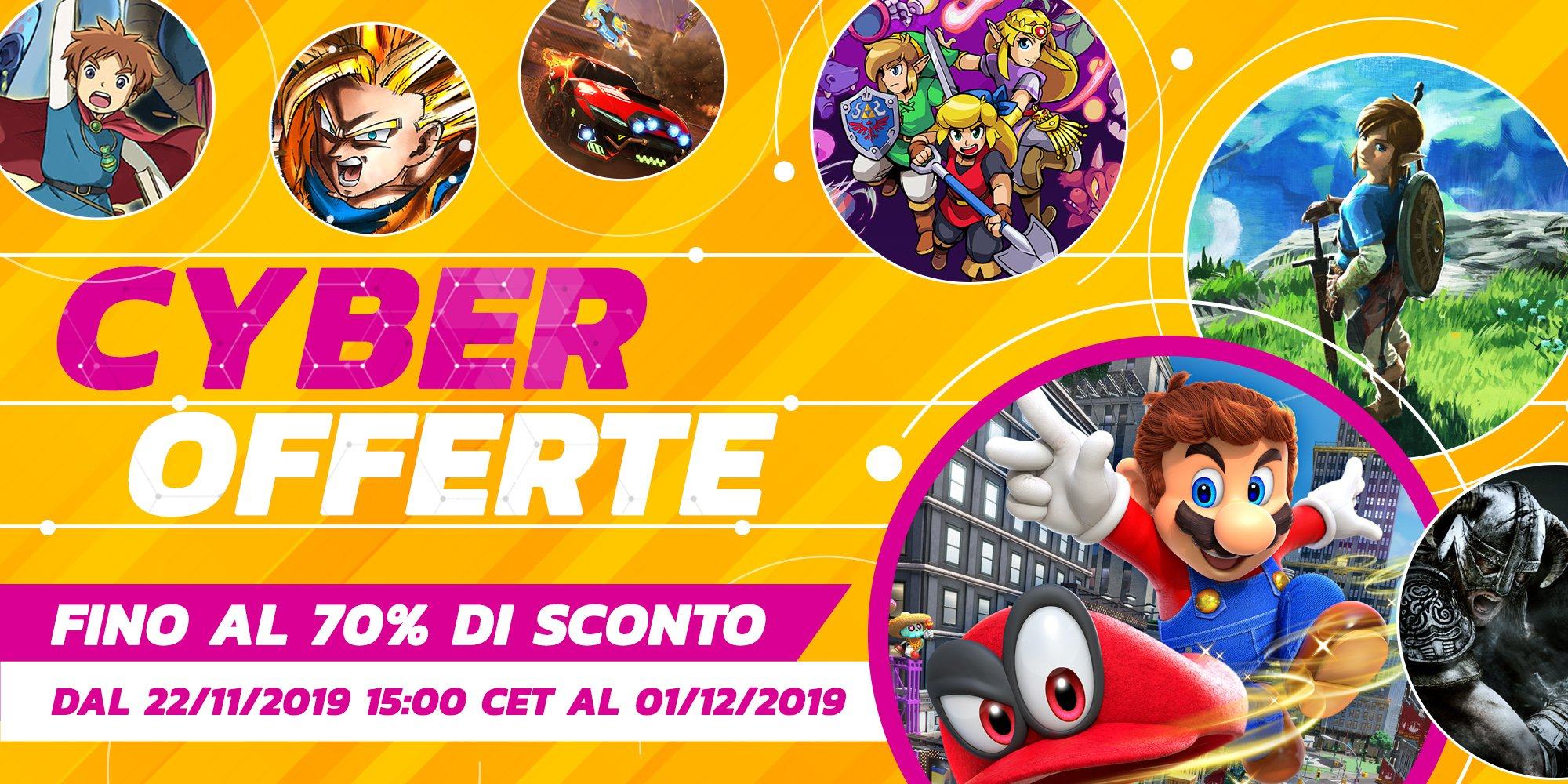 Il Black Friday di Nintendo 2019