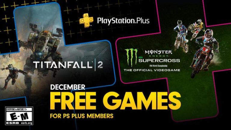 Playstation plus dicembre: titanfall 2 e monster energy supercross gratis