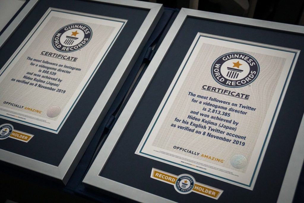 Death stranding: kojima entra nei guinness world record Hideo kojima