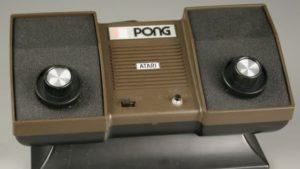 Home Pong console Atari 1975