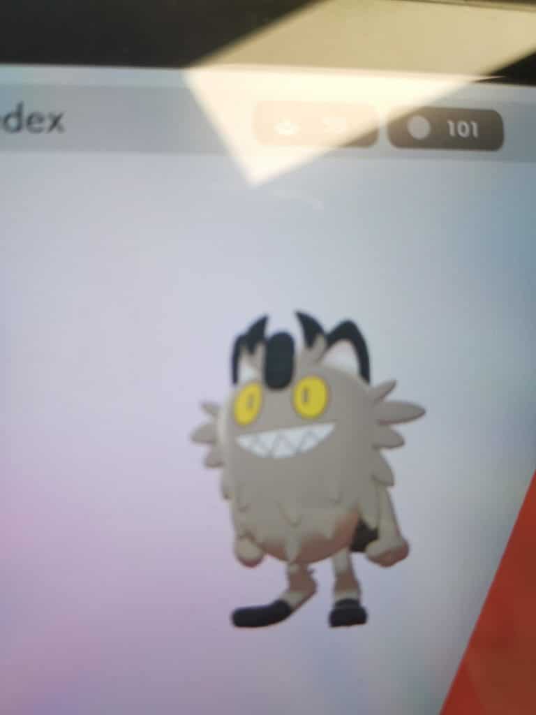 Meowth di Galar, prezzemolino felino