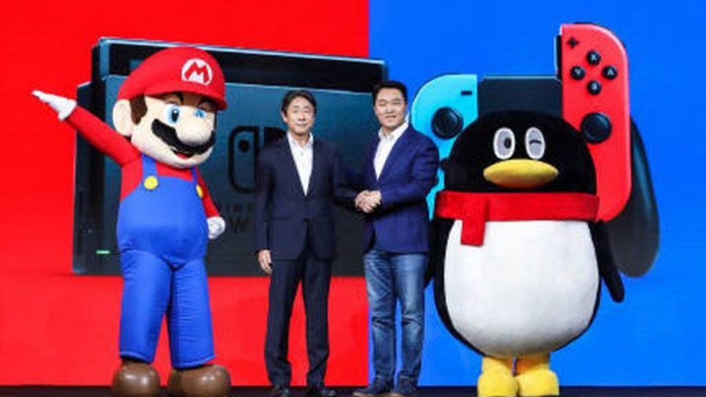 Tencent vuole sviluppare giochi con i personaggi nintendo Tencent e nintendo