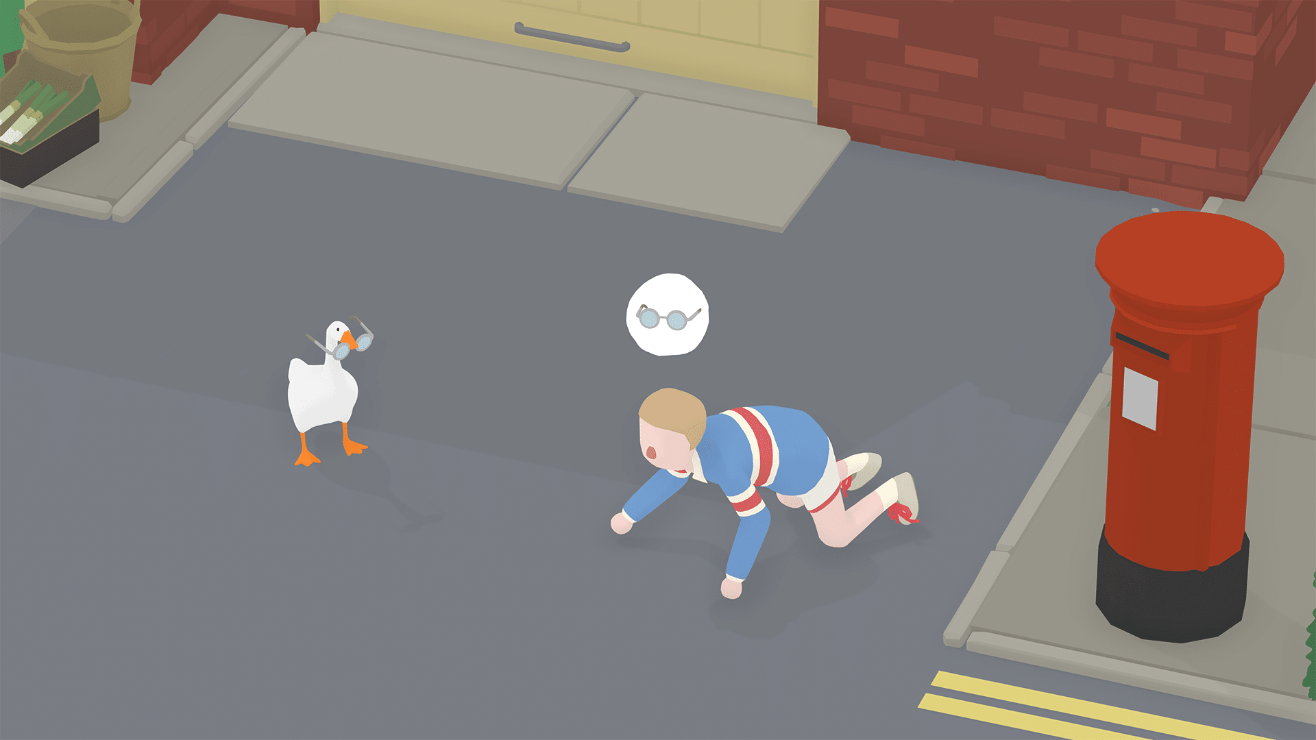 Screenshot di Untitled Goose Game