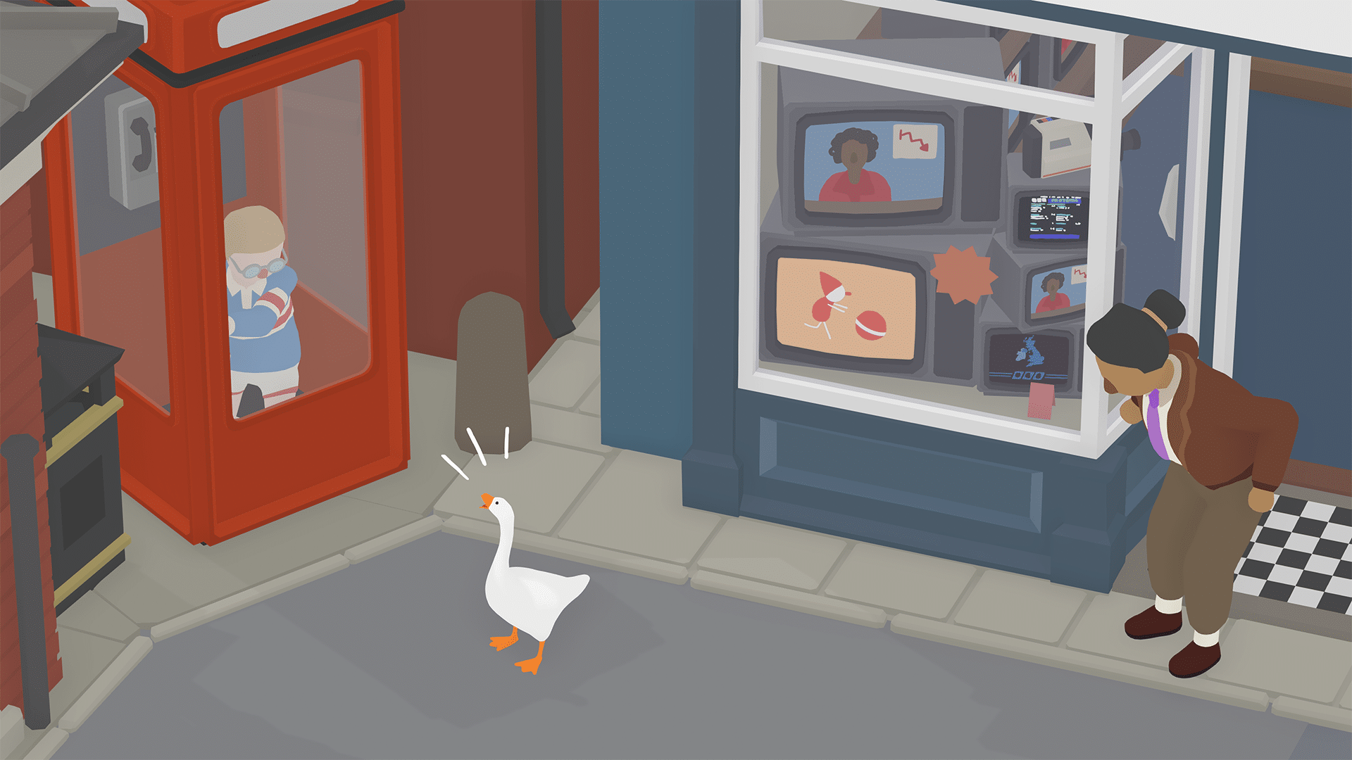 Screenshot di Untitled Goose Game