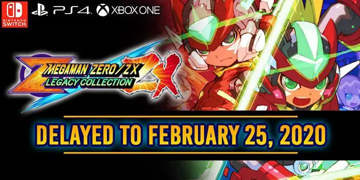 Mega Man Zero/ZX Legacy Collection è stato posticipato
