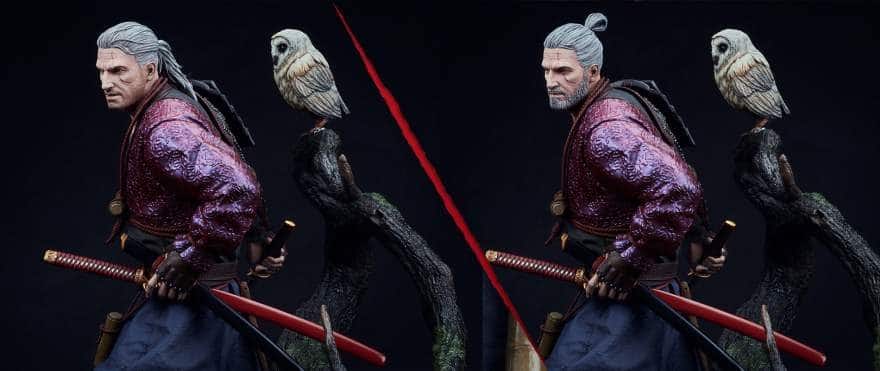 Disponibile la figure di Geralt in versione Ronin