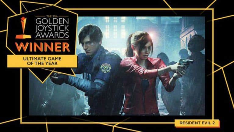 Golden Joystick Awards, Resident Evil 2 Remake è il gioco dell’anno