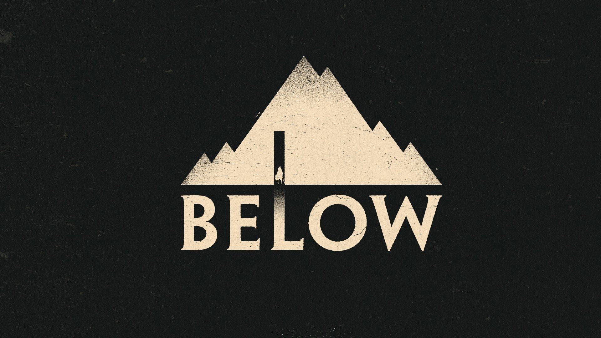 Below