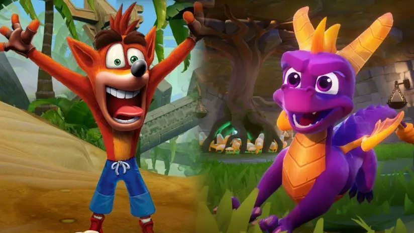 Crash Bandicoot Spyro Bundle