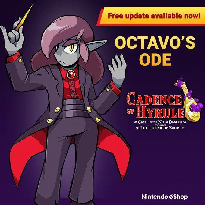 Disponibile il DLC Octavo's Ode per Cadence of Hyrule 1
