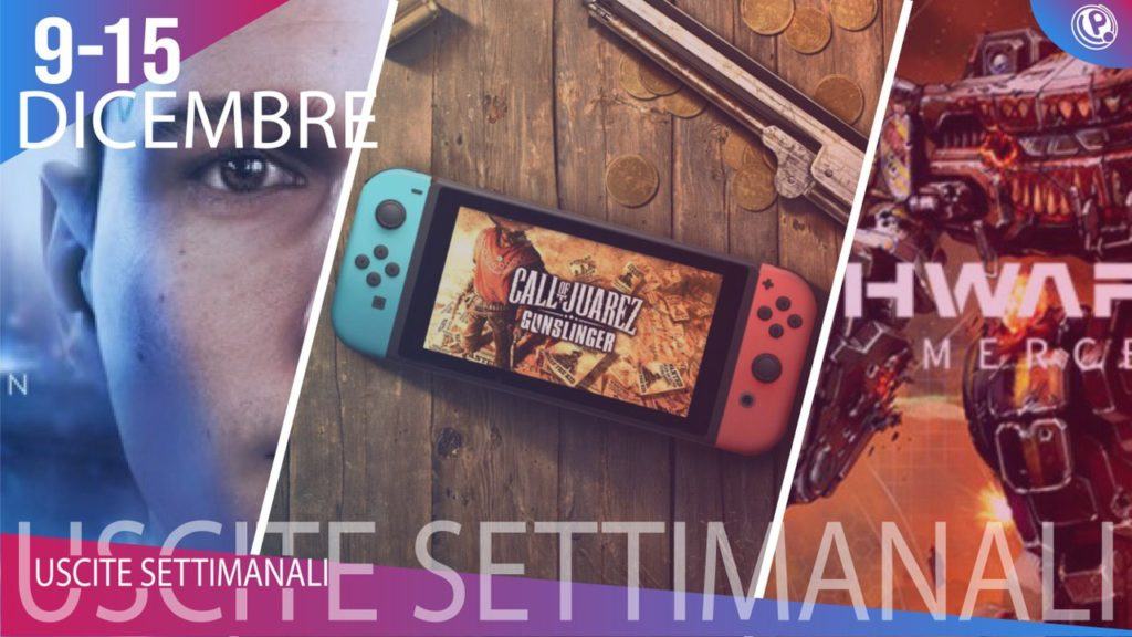 Uscite della settimana dal 9 al 12 dicembre 2019