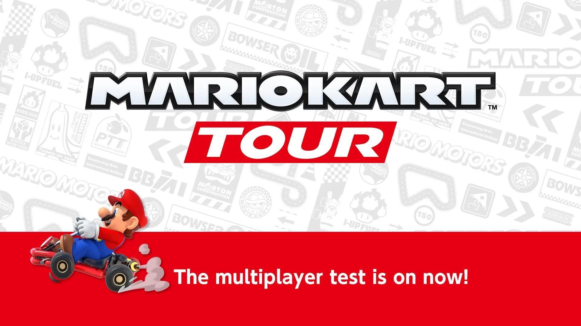 Mario Kart Tour, inizia un beta test per il vero multiplayer