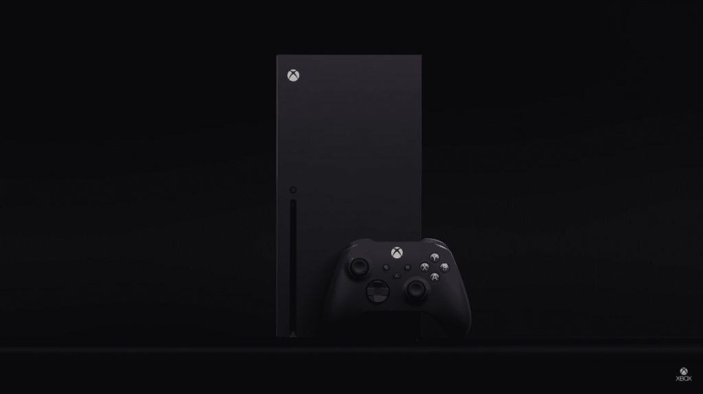La nuova xbox one series x (front)