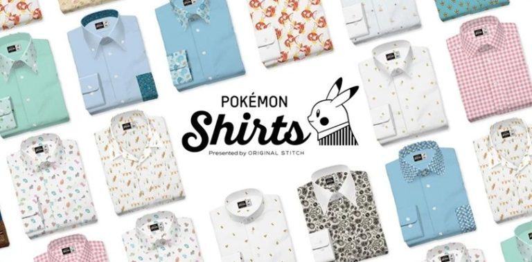 Pokémon: arrivano in italia le bellissime camicie a tema