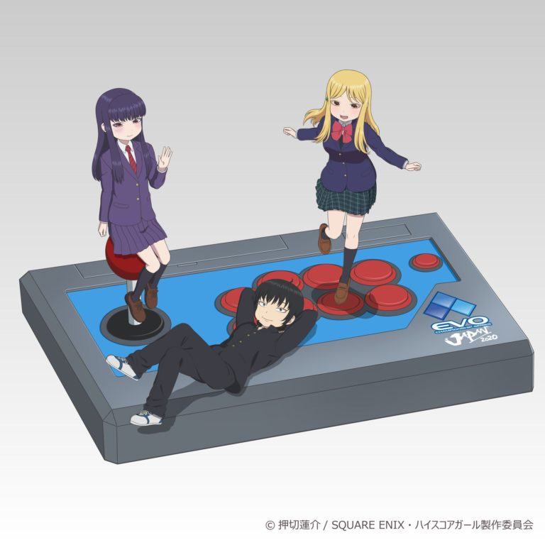 Annunciata una collaborazione tra hi-score girl e evo japan 2020