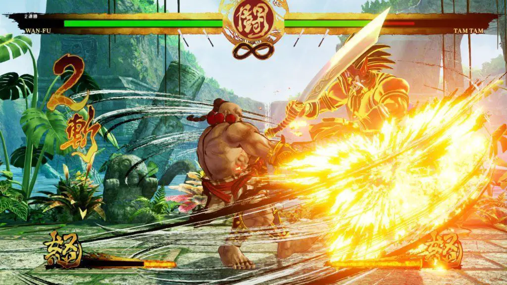 Samurai Shodown 2019 Wan-Fu gameplay