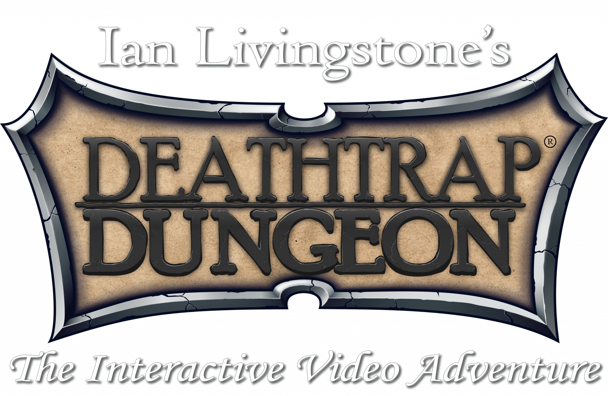 Deathtrap Dungeon The Interactive Video Adventure logo