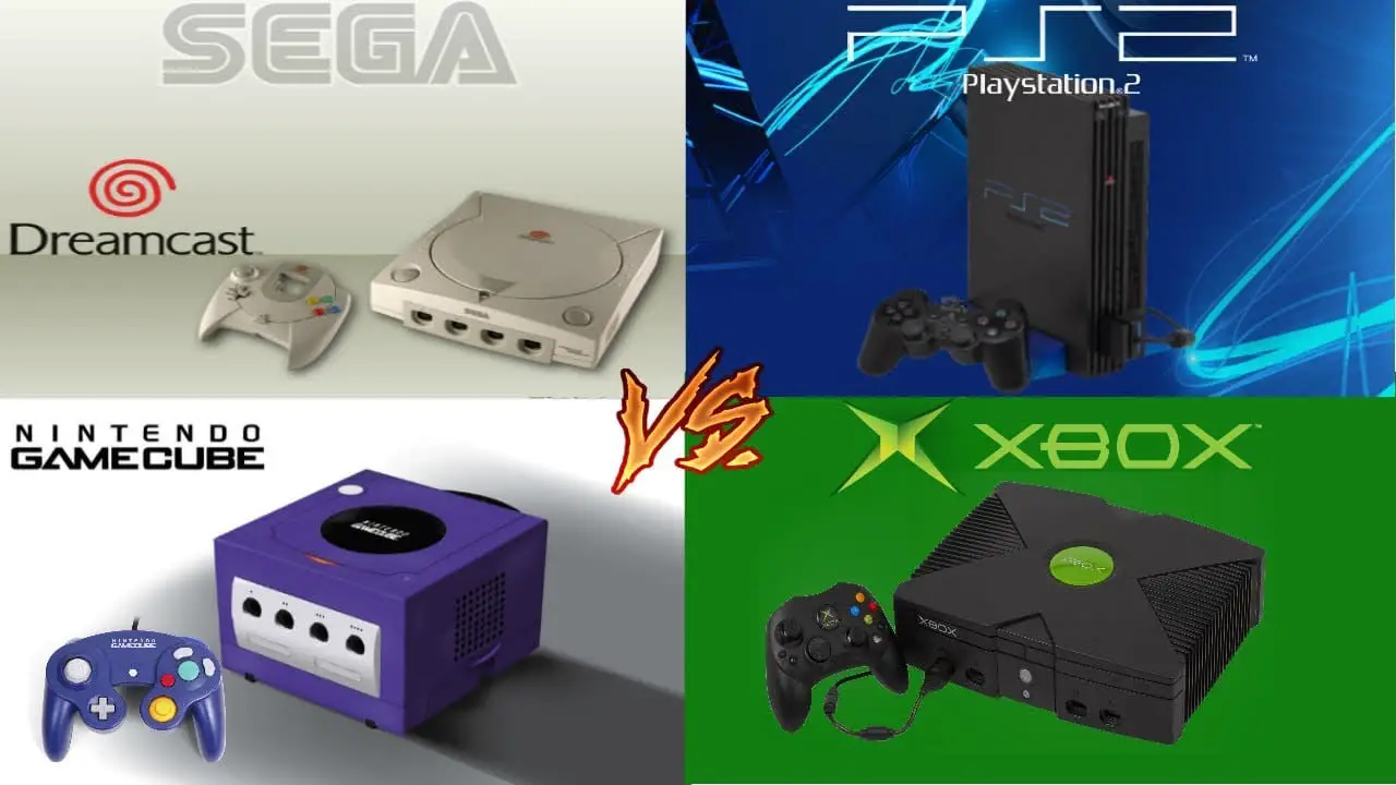 GameCube Vs Dreamcast Vs Xbox Vs PlayStation 2