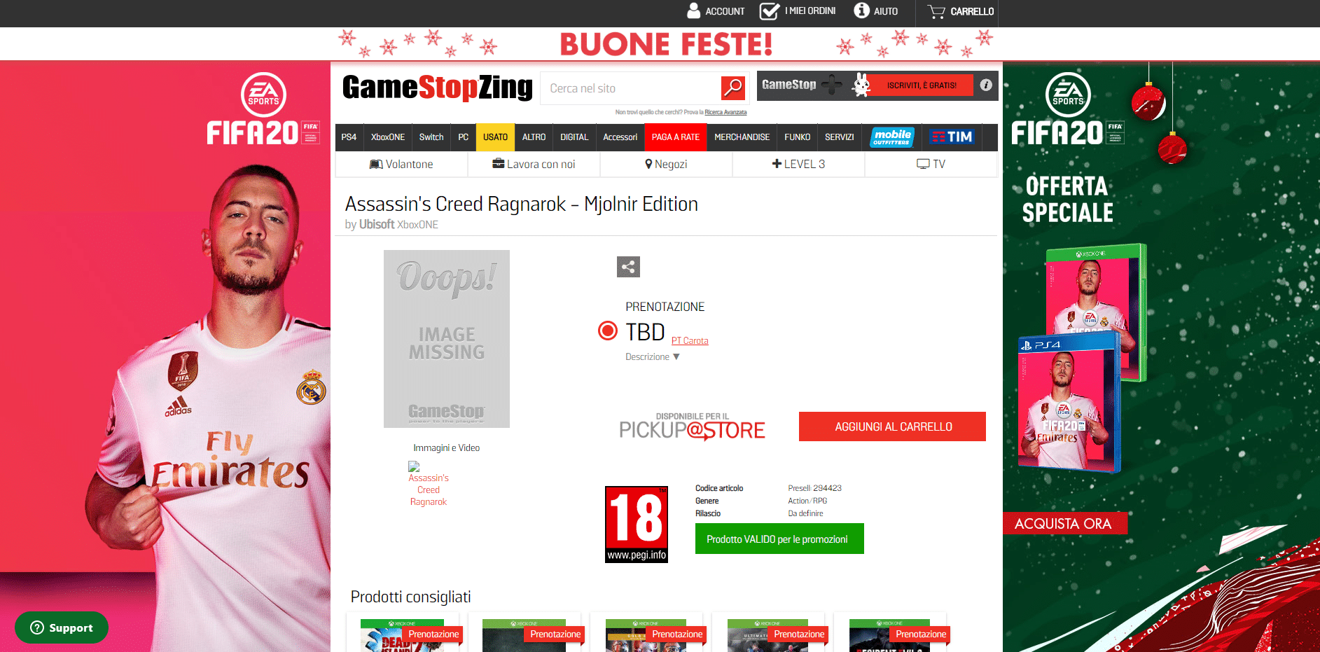 GameStop Italia Assassin's Creed Ragnarok, Assassin's Creed Ragnarok Leak, Uscita Assassin's Creed Ragnarok, Assassin's Creed Ubisoft