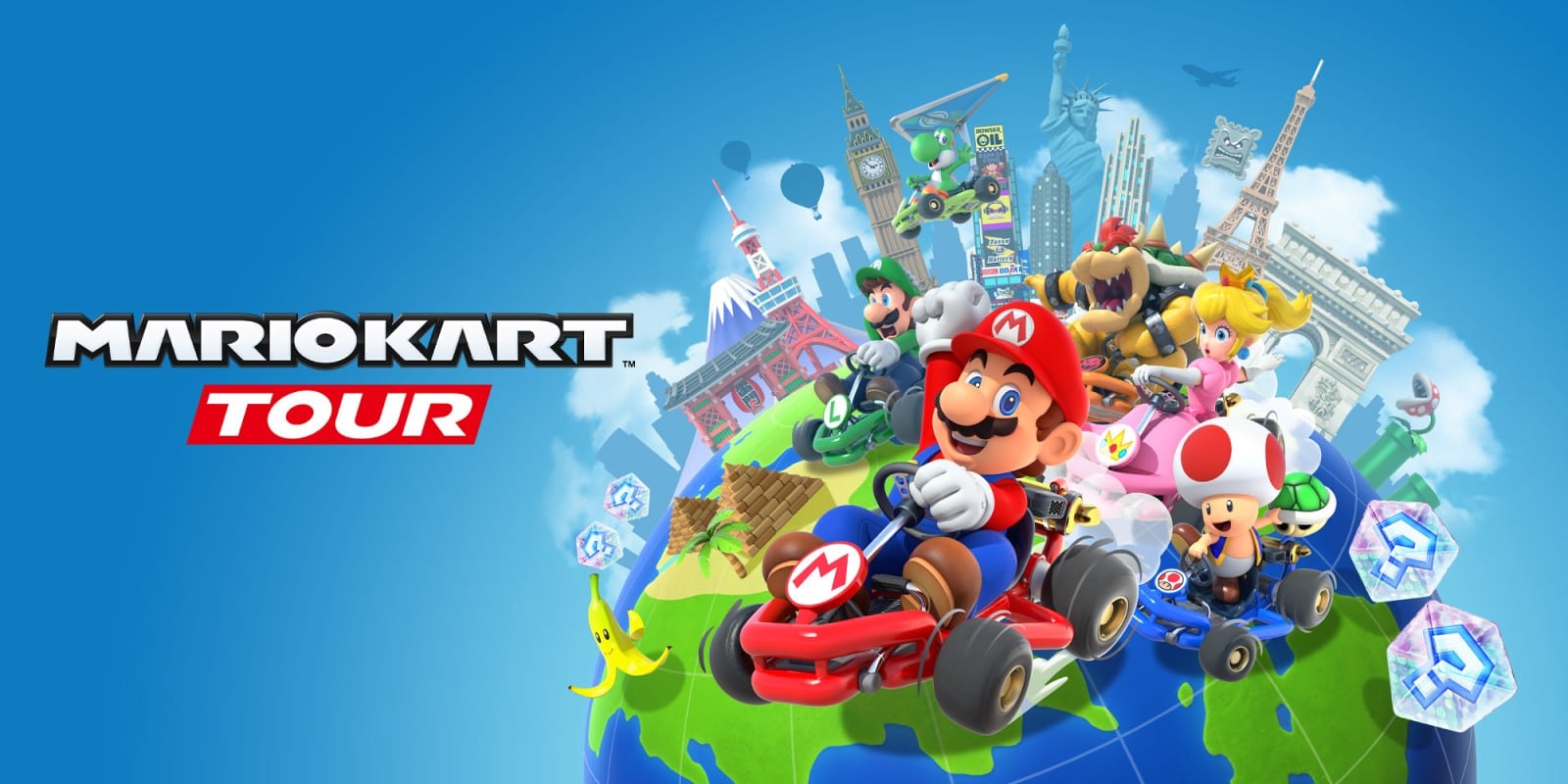 Artwork ufficiale di Mario Kart Tour