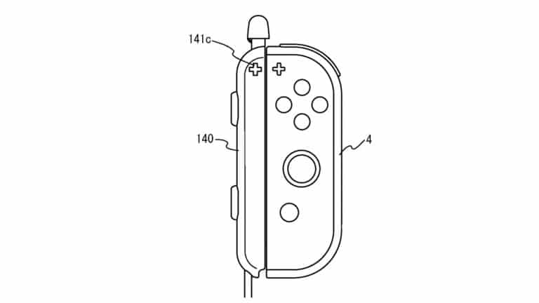 Un nuovo brevetto per nintendo switch mostra un laccetto per joy-con che contiene uno stilo