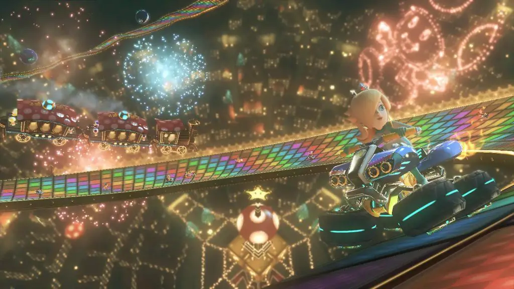 La Pista Arcobaleno di Mario Kart 64 nella sua versione di Mario Kart 8 è un'ottima metafora per l'idea di trarre il meglio dal proprio passato