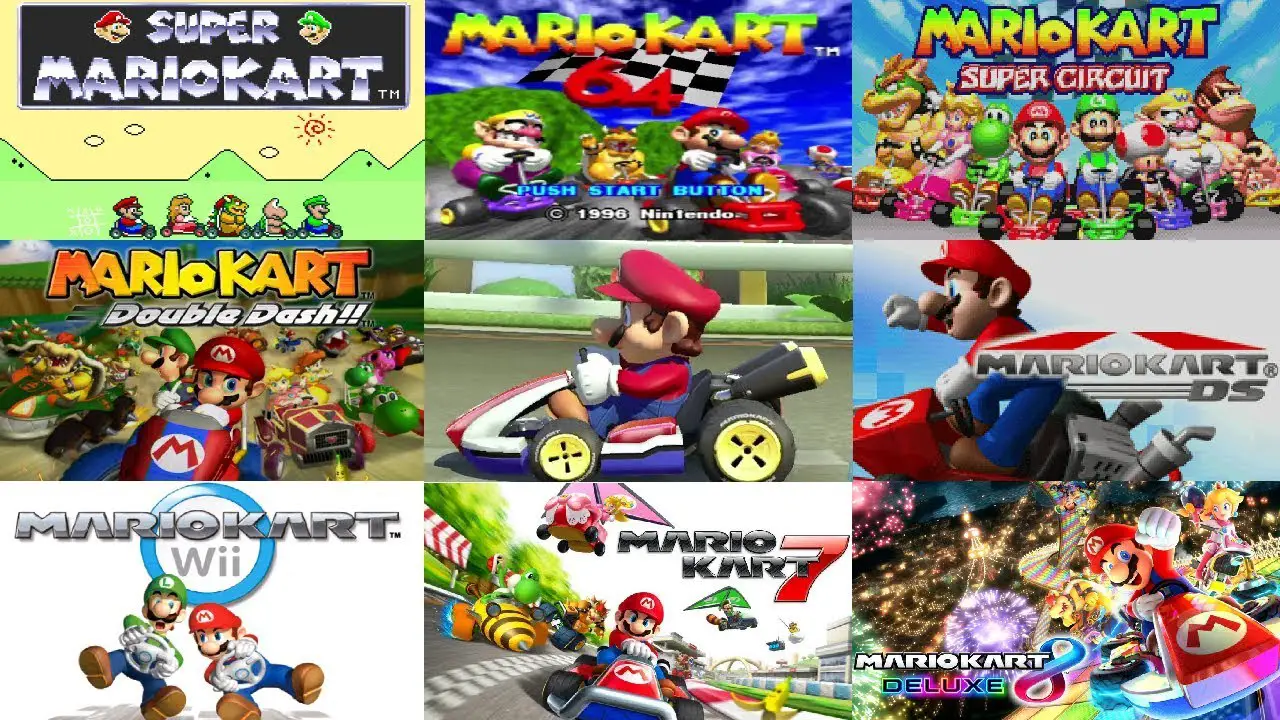 Retromarcia: una retrospettiva su tutta la serie Mario Kart